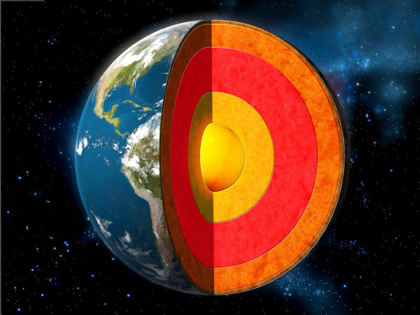 earth layers diagram